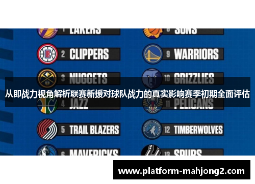 从即战力视角解析联赛新援对球队战力的真实影响赛季初期全面评估